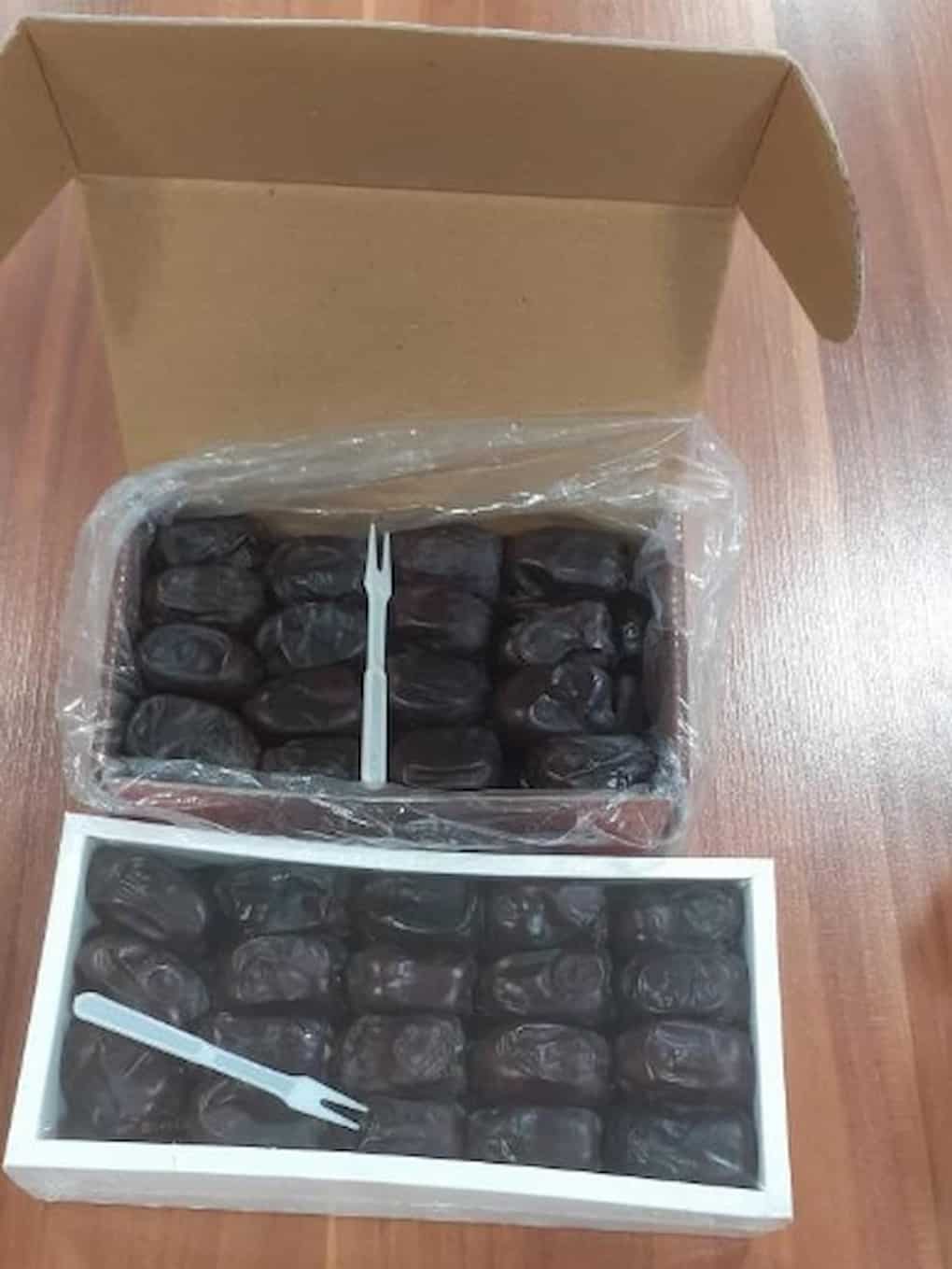 خرما مضافتی جعبه‌ای مناسب فروشگاهی و سفارش‌های ویژه